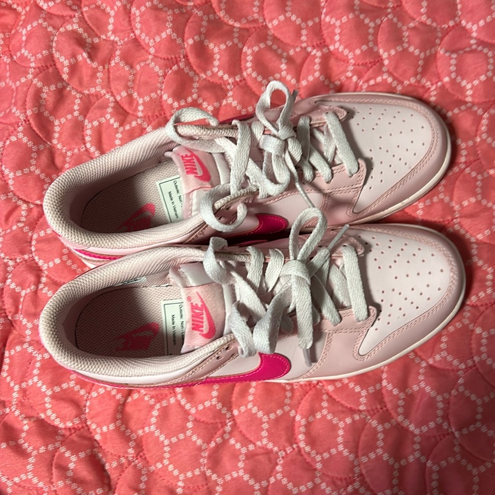 Brand new never worn hot pink Nike shoes.